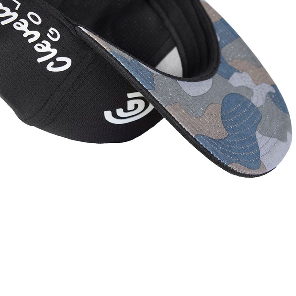 Cleveland CG Flatbill Camo Cap - Black