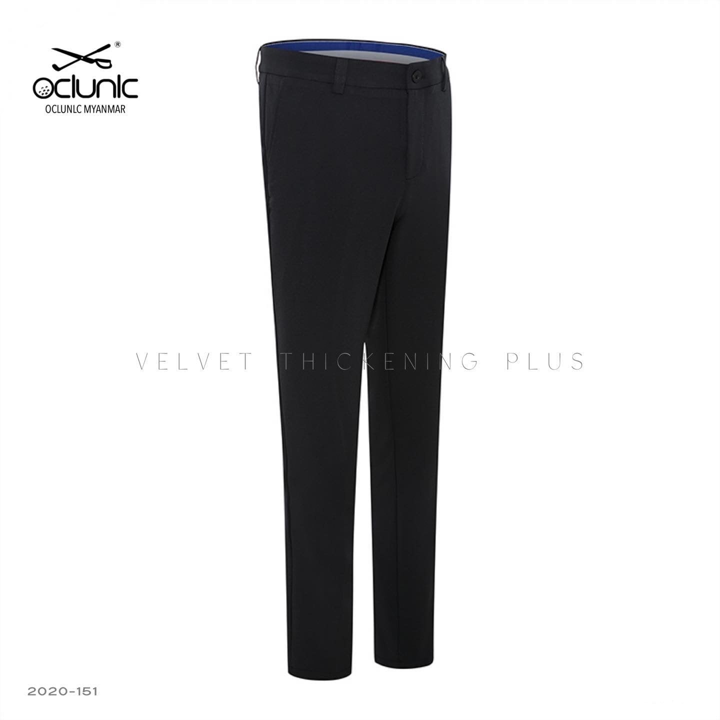 Oclunlc Pant Winter 𝘝𝘦𝘭𝘷𝘦𝘵 𝘛𝘩𝘪𝘤𝘬𝘦𝘯𝘪𝘯𝘨 𝘗𝘭𝘶𝘴 Golf Pants