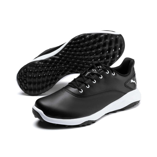 PUMA GRIP FUSION GOLF SHOES BLACK-WHITE 189425 02